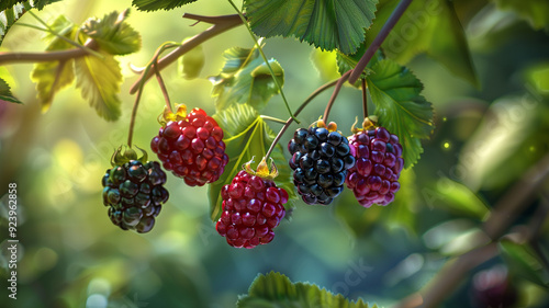 bunch of grapes generated by AI technology