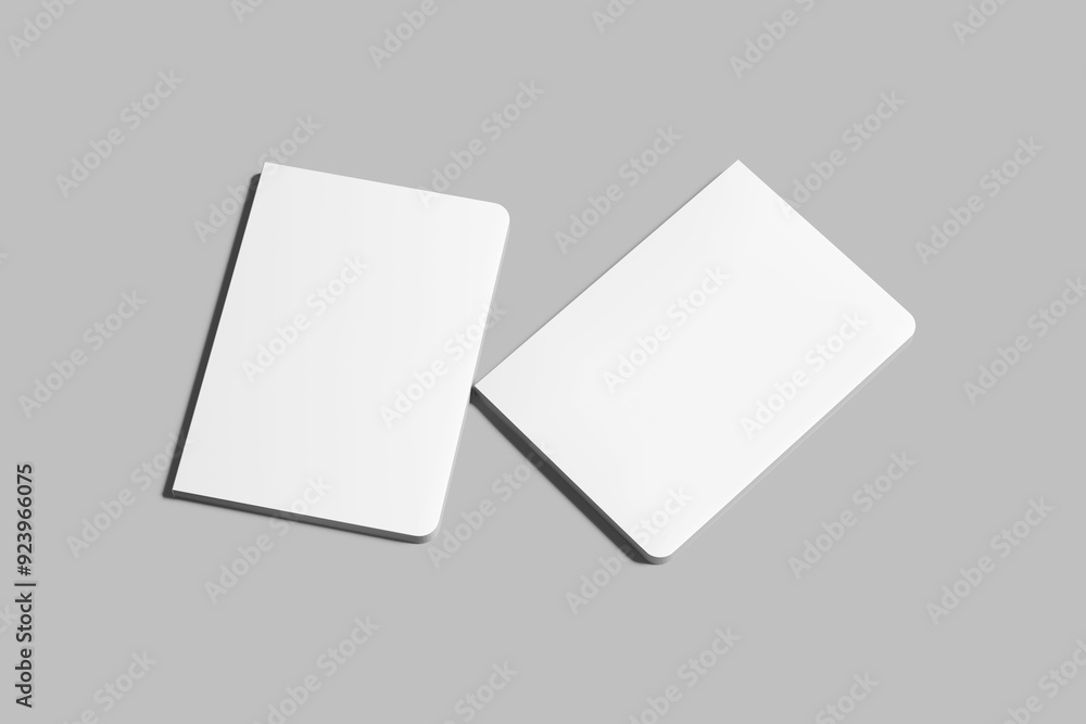 Fototapeta premium A5 Notebook Blank Mockup