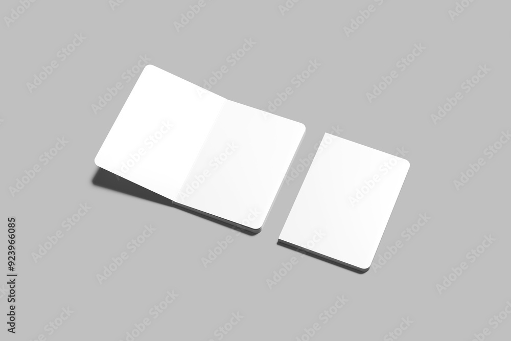 A5 Notebook Blank Mockup A5 Notebook Blank Mockup