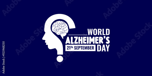 World Alzheimers Month campaign for Alzheimer's disease and other forms of dementia. Alzheimer's and brain awareness design vector illustration, Hodgkin's Lymphoma awareness. World Lupus Day and World