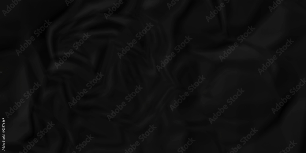 Close up texture of black cardboard crumple on a creased recycle black craft paper texture background. grunge wrinkle old paper. Close up texture of black cardboard crumple on a creased recycle black craft paper texture background. grunge wrinkle old paper.