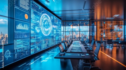 Futuristic Classroom with AI Teaching Assistants: Classrooms where AI assists with teaching and grading.