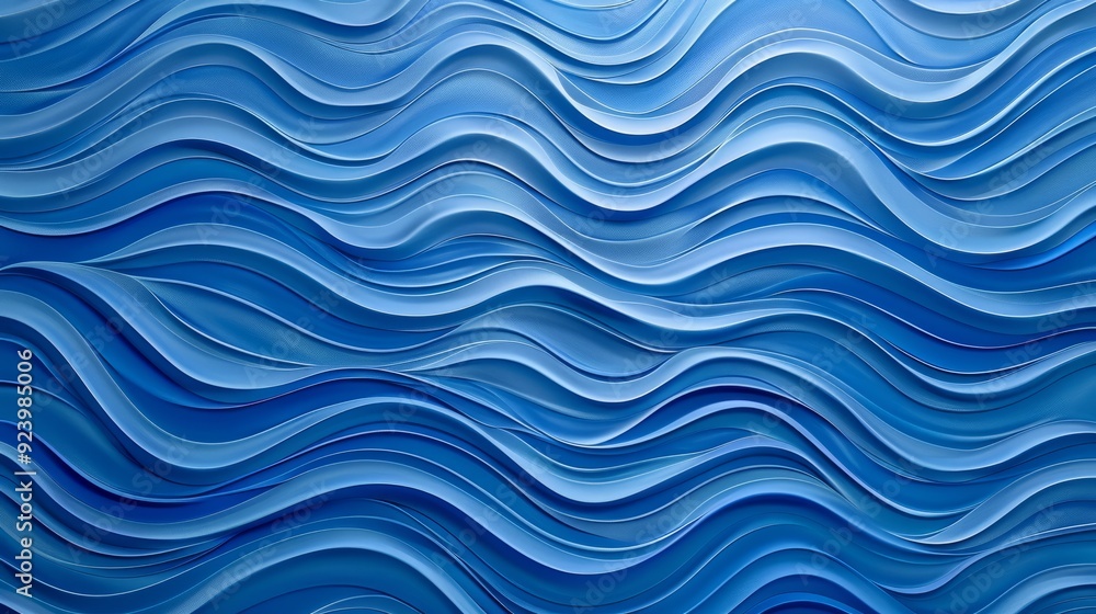 a blue background with a wavy design on it a blue background with a wavy design on it