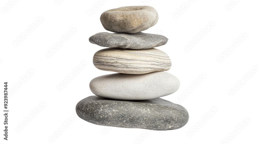 Balanced stones transparent background Balanced stones transparent background