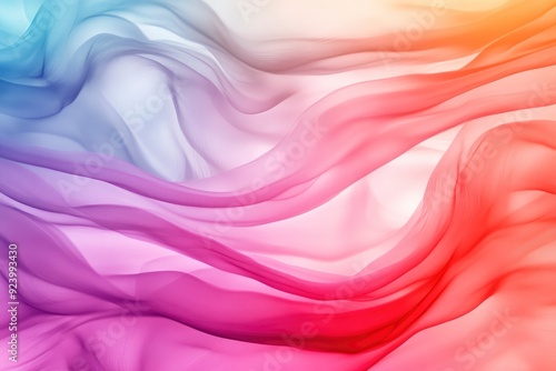 Soft and liquid color waves background, ai