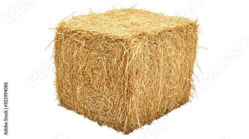 Obraz na płótnie Hay bale transparent background