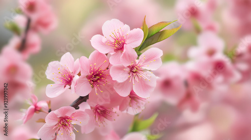 "Peach Blossom Beauty: High Definition Photography"