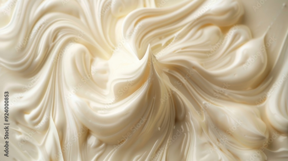 Swirling cream Swirling cream