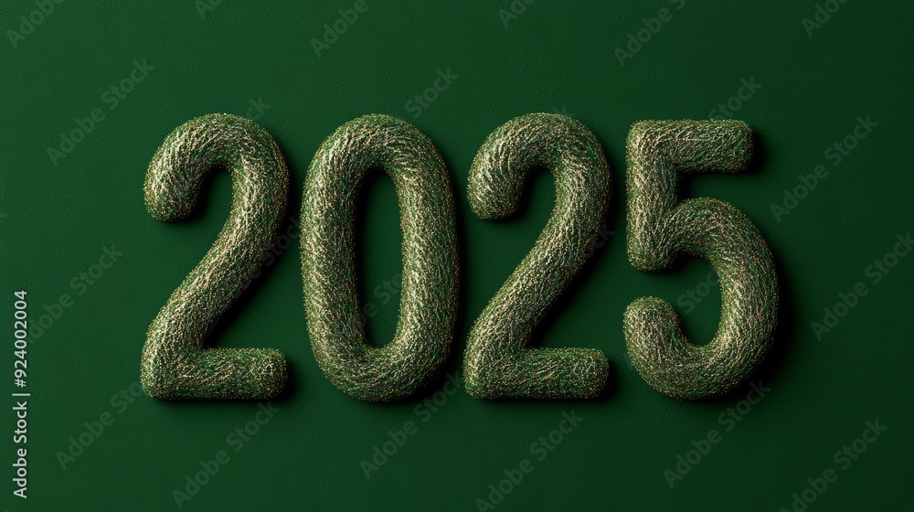 A luxurious and elegant New Years greeting card design featuring a minimalist gold snake on a deep green background with intricate details and a bold 2025 in metallic typography A luxurious and elegant New Years greeting card design featuring a minimalist gold snake on a deep green background with intricate details and a bold 2025 in metallic typography