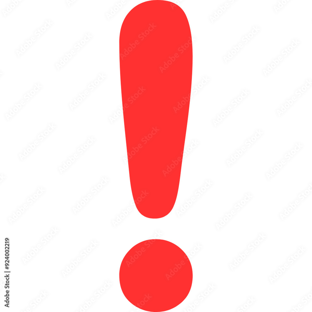 Exclamation mark 3d Exclamation mark 3d