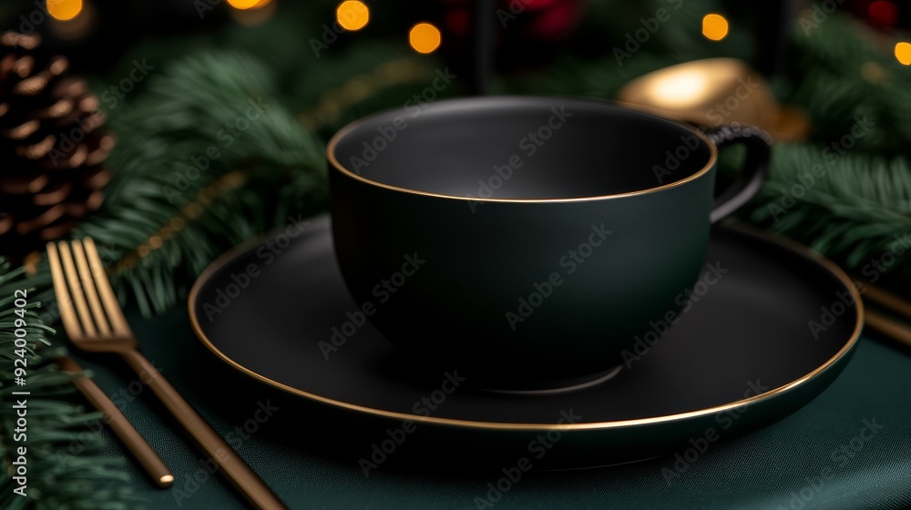 A modern festive table setup for New Years Eve 2025 with green and gold accents wooden elements and elegant snakeshaped tableware captured in a topdown photography style A modern festive table setup for New Years Eve 2025 with green and gold accents wooden elements and elegant snakeshaped tableware captured in a topdown photography style