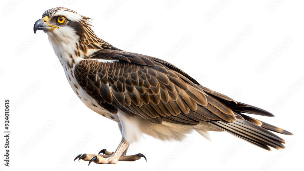 Fototapeta premium osprey on a transparent background