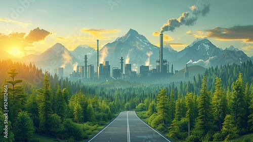 Create a detailed graphic explaining the role of carbon credits in achieving climate goals, featuring how they support projects that reduce emissions, enhance sustainability, and mitigate global