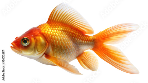 goldfish on a transparent background