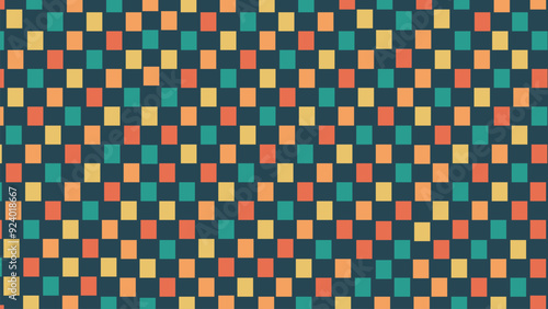 Abstract wavy multiple color variance minimalist pattern background. 