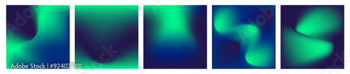 social media gradient vintage blue green  pages square backgrounds for social media designs