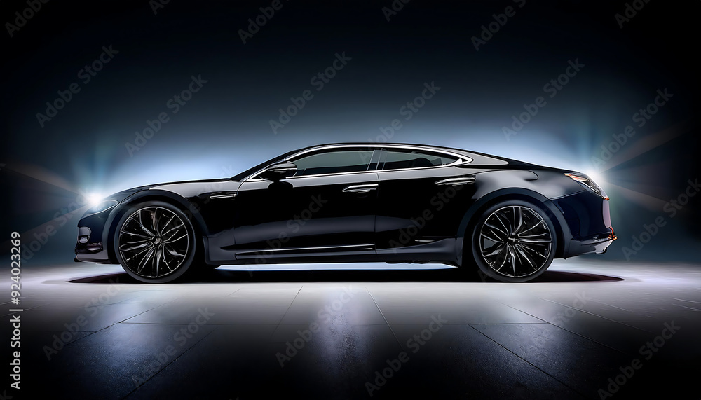 Modern Black Premium Car- A sleek and sophisticated image of a modern black premium car, il_1(456) Modern Black Premium Car- A sleek and sophisticated image of a modern black premium car, il_1(456)