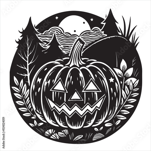 Halloween Image Vector Design