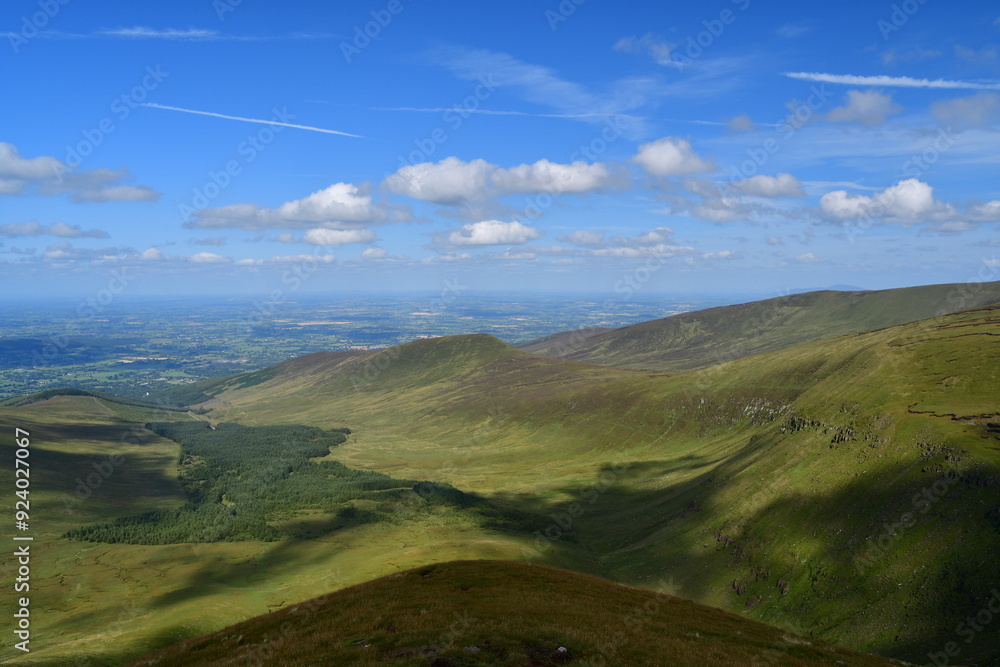 Fototapeta premium Galty Mountains, Galtee Mountains, Co. Tipperary, Ireland