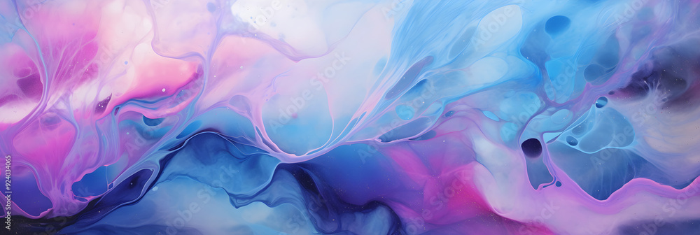 Gjertrud Plog's Abstract Cosmic Landscape - An Exploration of Celestial Bodies Through Paint Gjertrud Plog's Abstract Cosmic Landscape - An Exploration of Celestial Bodies Through Paint