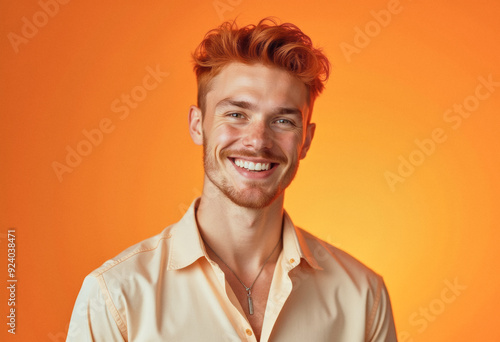 Portrait photography, headshot photo of a stylish gorgeous person, posing for a commercial promotional diversity photoshoot