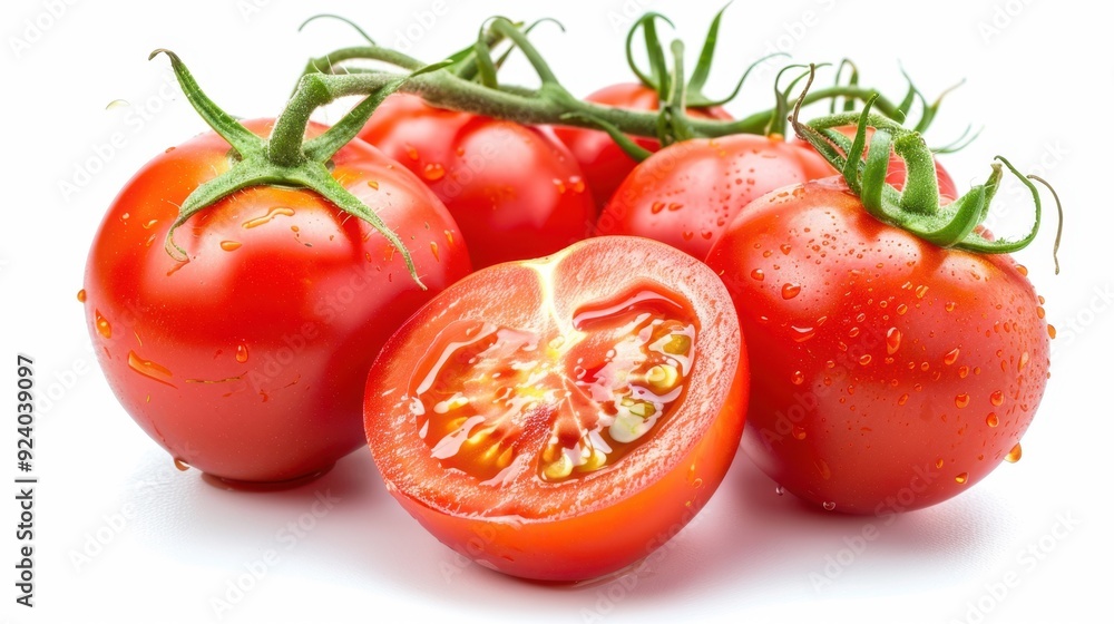 The Fresh Red Tomatoes The Fresh Red Tomatoes