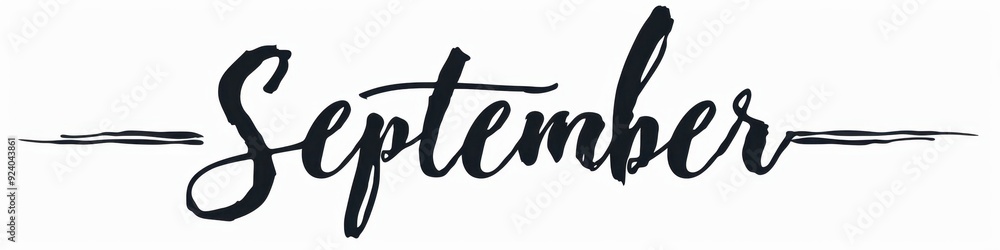 Simple one-line drawing of the word Simple one-line drawing of the word