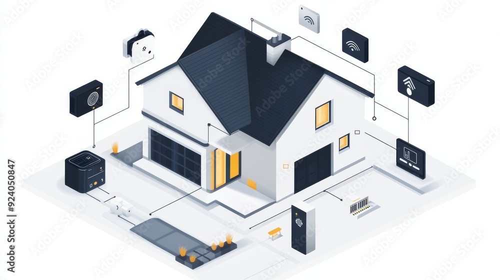 Smart Home with AI-Powered Energy Management: Homes where energy usage is optimized by AI. Smart Home with AI-Powered Energy Management: Homes where energy usage is optimized by AI.