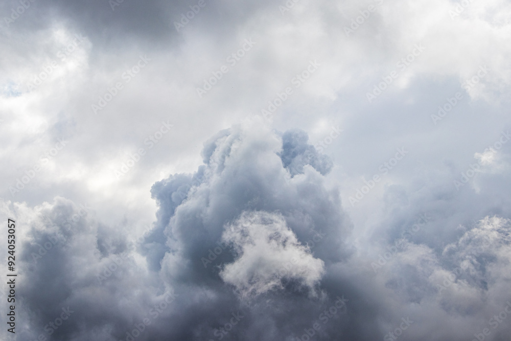 Stormy sky with gray rain clouds Stormy sky with gray rain clouds