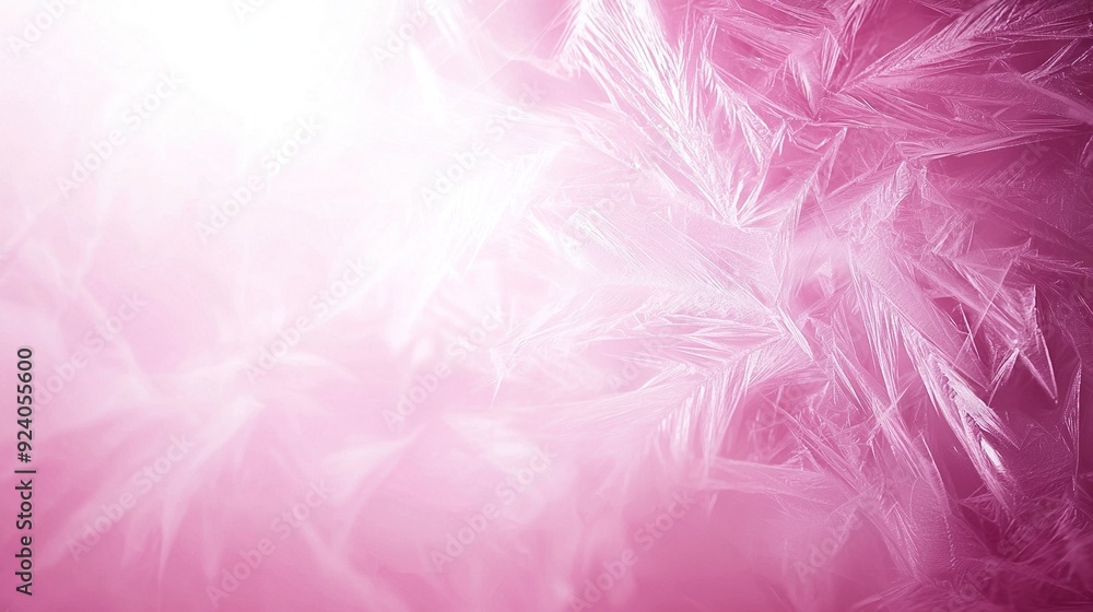 Pink background blurred leaves Pink background blurred leaves