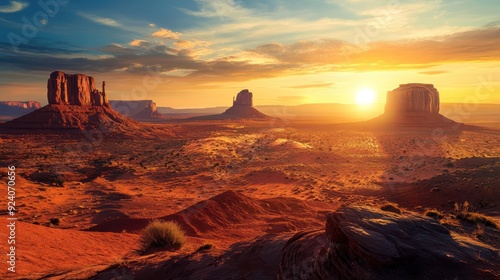 Monument Valley Sunrise photo