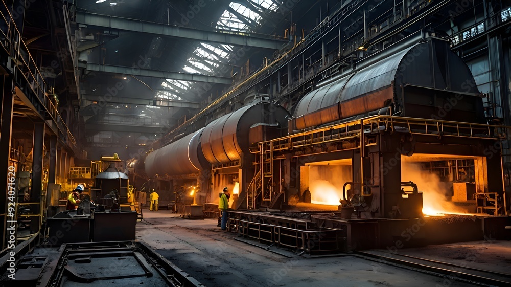 steel mill steel mill