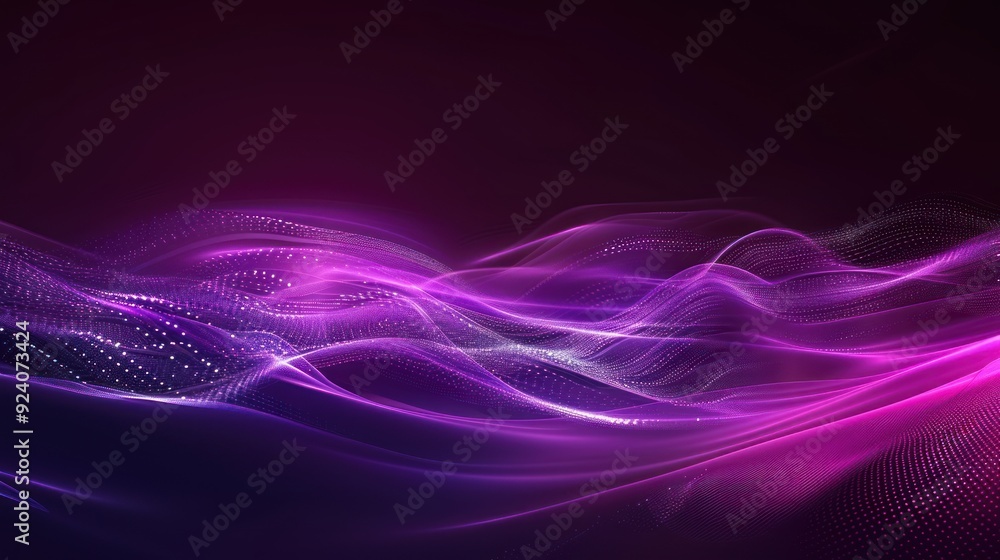 Purple and White Flowing Abstract Purple and White Flowing Abstract