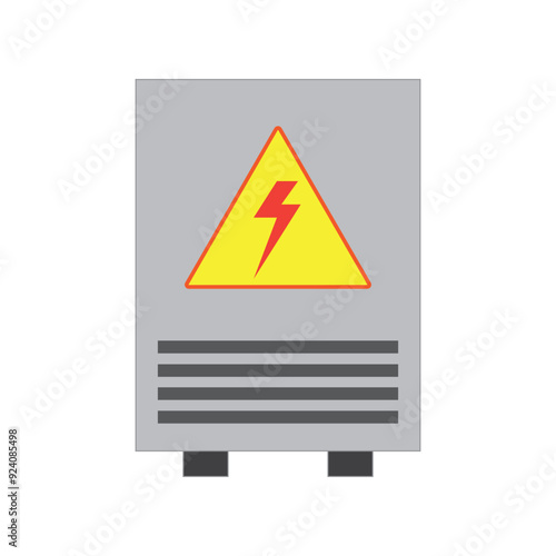 electrical box panel icon vector illustration design template