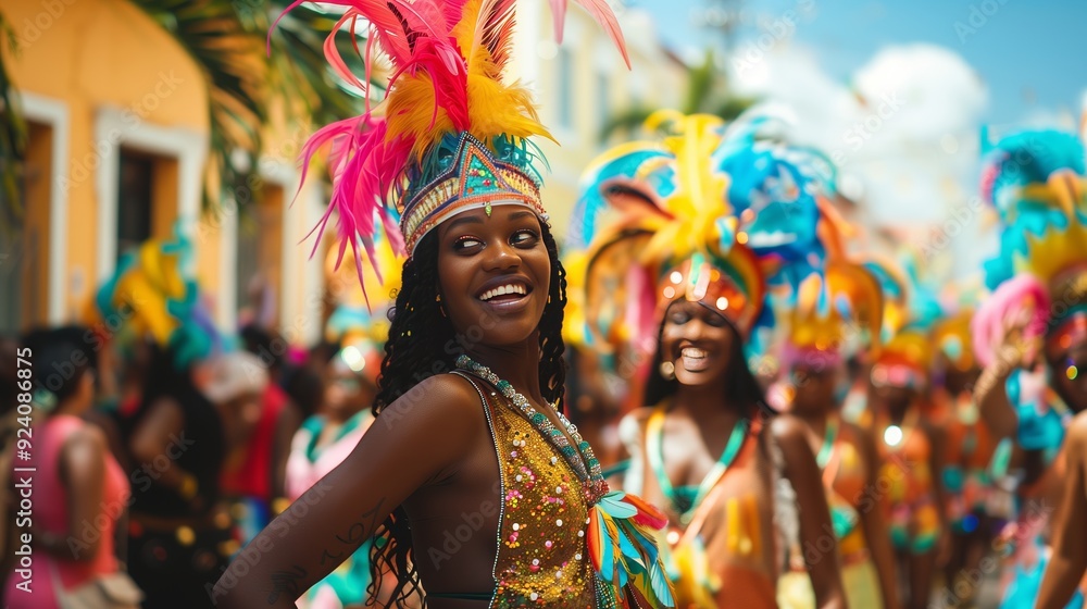 Join a lively street parade with vibrant costumes and cultural performances! Celebrate the joy! Join a lively street parade with vibrant costumes and cultural performances! Celebrate the joy!