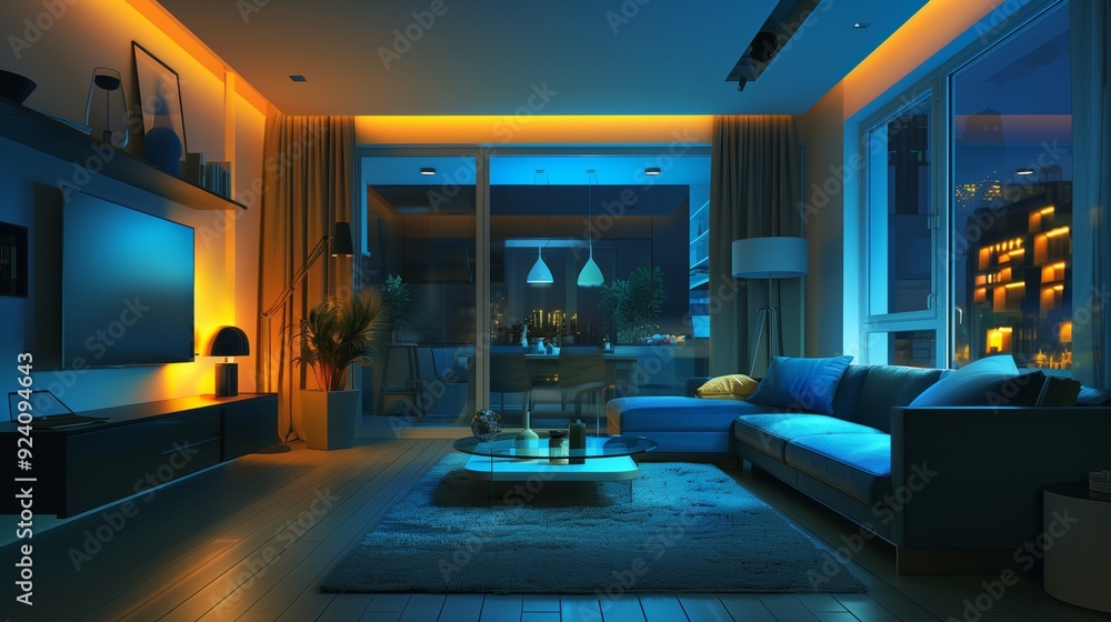 A smart home enhances daily life with convenience, automation, and seamless technology integration. A smart home enhances daily life with convenience, automation, and seamless technology integration.
