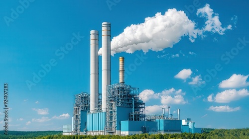 Carbon capture and storage integrated with biomass power plant