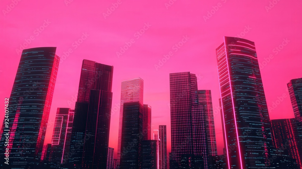 Cyberpunk city with integrated biomass energy, neon lights, futuristic Cyberpunk city with integrated biomass energy, neon lights, futuristic