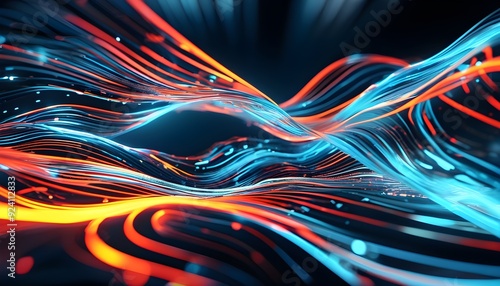 Bright light fluctuations and flows show dynamic visual effects