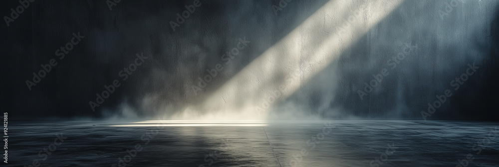 Sleek Matte Grey Wall with Soft Lighting Sleek Matte Grey Wall with Soft Lighting