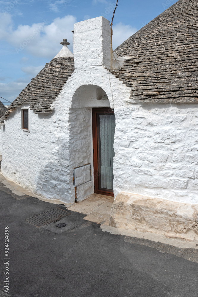 The Old town of Alberobello, Apulia Region, Italy