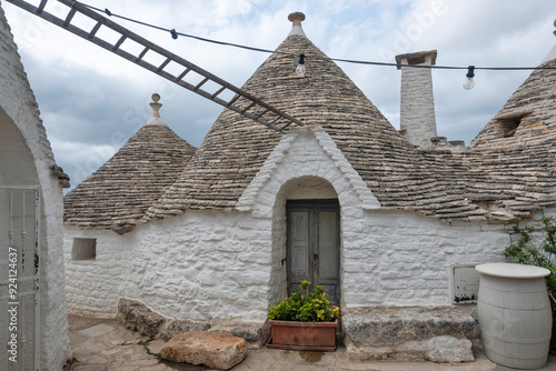 Obraz na płótnie The Old town of Alberobello, Apulia Region, Italy w salonie