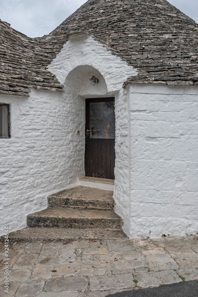 The Old town of Alberobello, Apulia Region, Italy