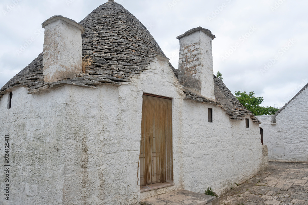 The Old town of Alberobello, Apulia Region, Italy
