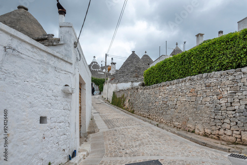 Obraz na płótnie The Old town of Alberobello, Apulia Region, Italy w salonie