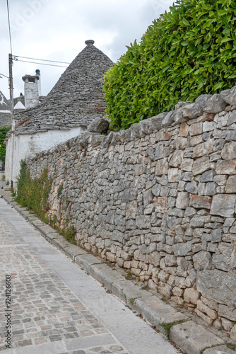 The Old town of Alberobello, Apulia Region, Italy