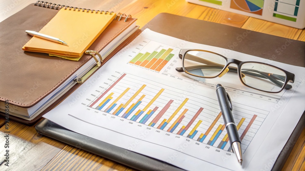 Analyst workstation with reports and graphs Analyst workstation with reports and graphs