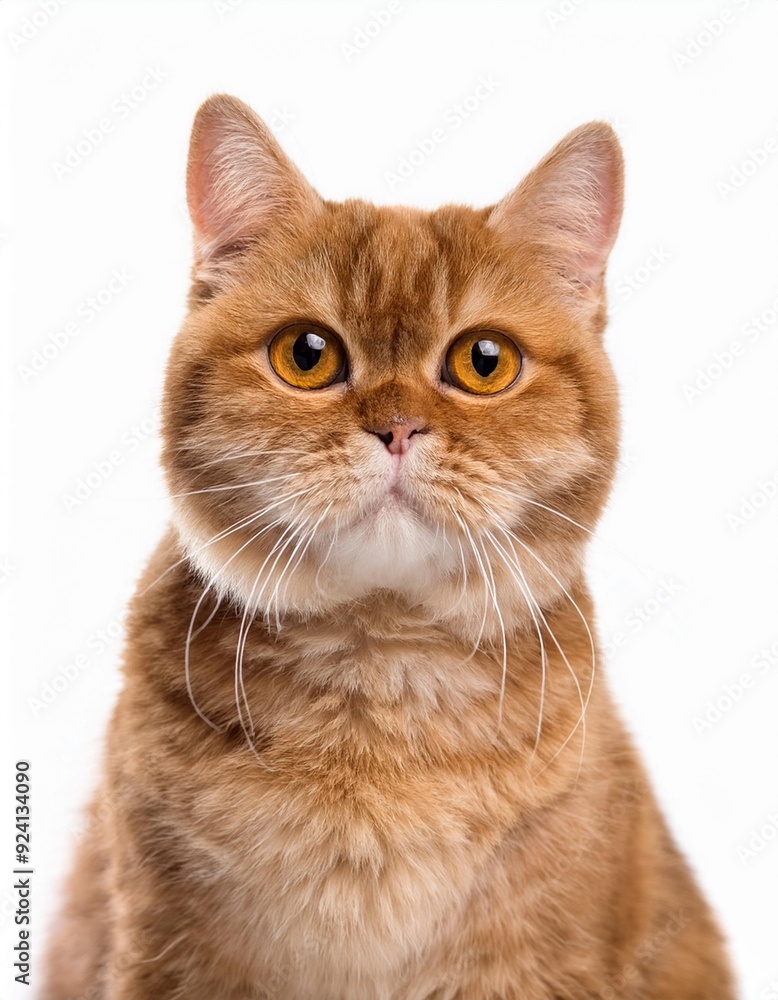 猫のポートレート(cat portrait on white background)
猫のポートレート(cat portrait on white background)
