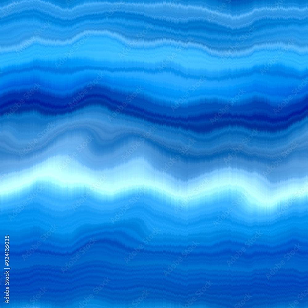 Modern summer striped blur wash seamless pattern background for trendy beach wear and coastal living designs. Repeatable alcohol ink bleed effect in blue white indigo colors Modern summer striped blur wash seamless pattern background for trendy beach wear and coastal living designs. Repeatable alcohol ink bleed effect in blue white indigo colors