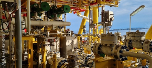 Oil and gas processing platform FPSO